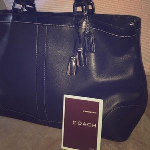 Black coach bag